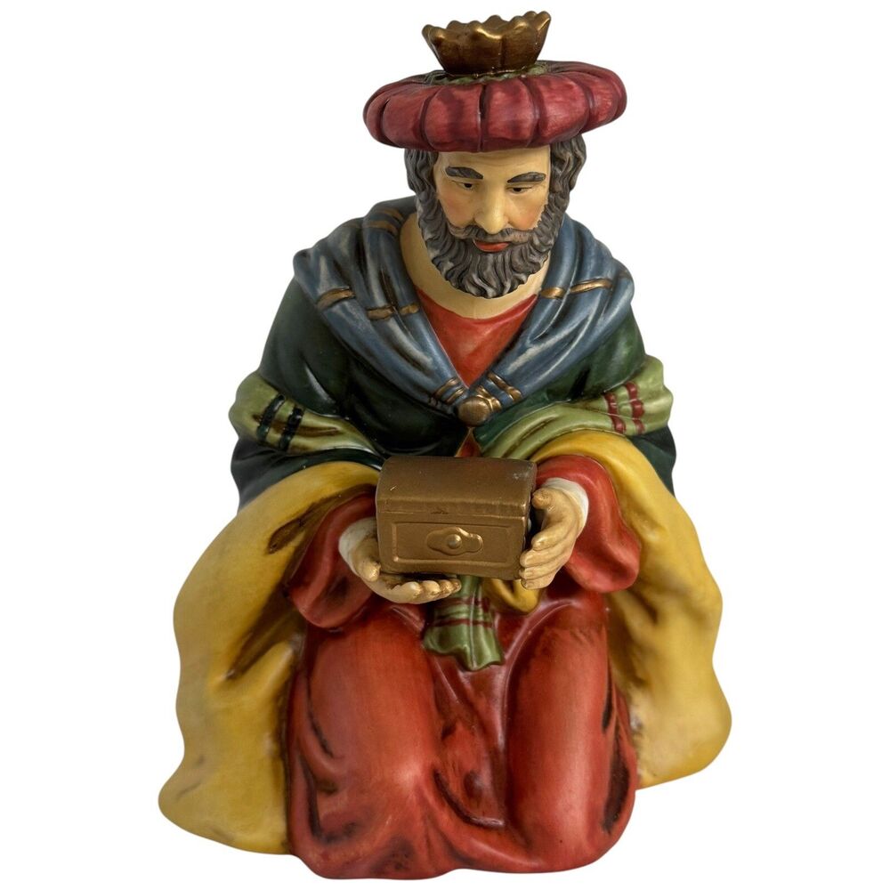Vintage O’Well Grandeur Noel Wise Men Nativity Porcelain Replacement Piece